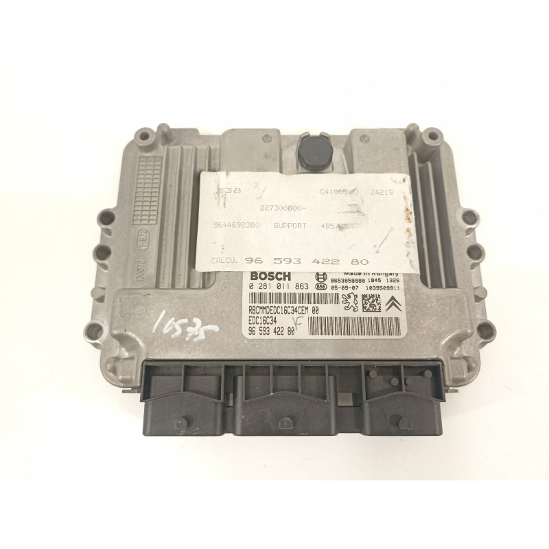 Recambio de centralita motor uce para citroen c4 berlina sx referencia OEM IAM 9659342280 0281011863 