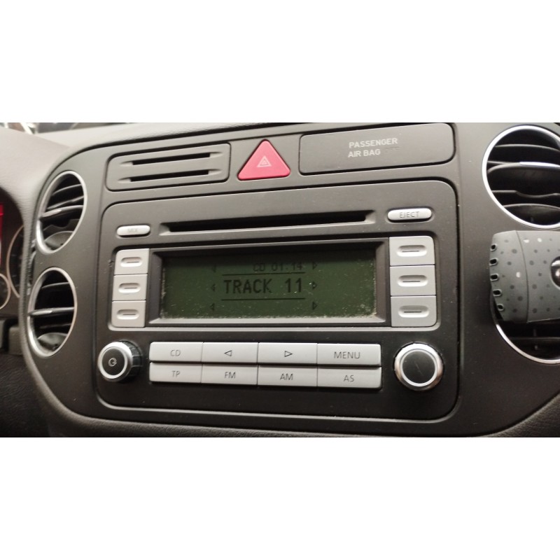 Recambio de sistema audio / radio cd para volkswagen golf plus (5m1) highline referencia OEM IAM   
