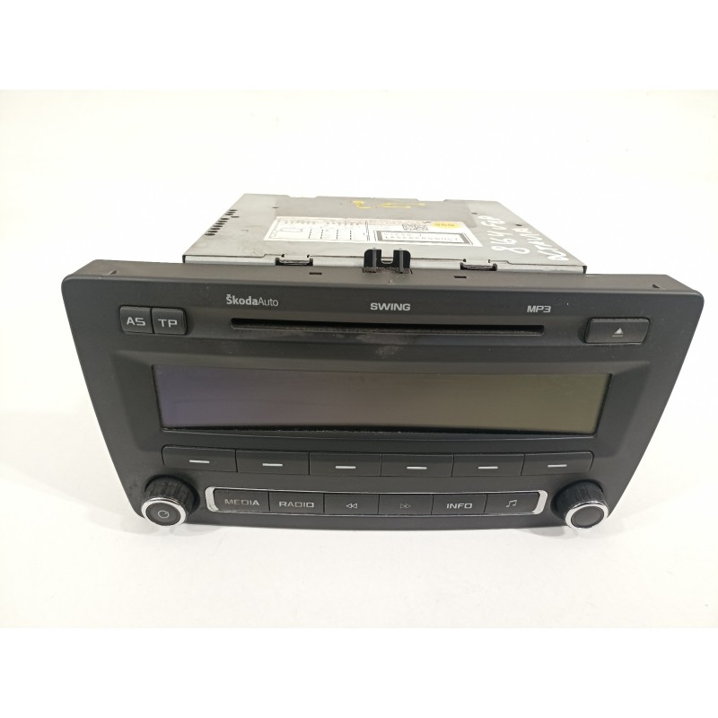 Recambio de sistema audio / radio cd para skoda octavia berlina (1z3) family referencia OEM IAM 1Z0035161F  