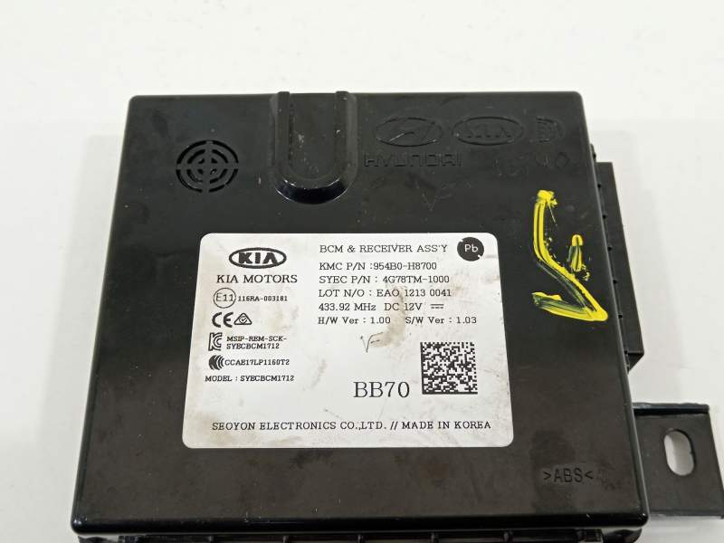 MODULO ELECTRONICO 954B0H8700 
