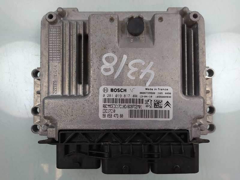 CENTRALITA MOTOR UCE 9805947380 0281019817 