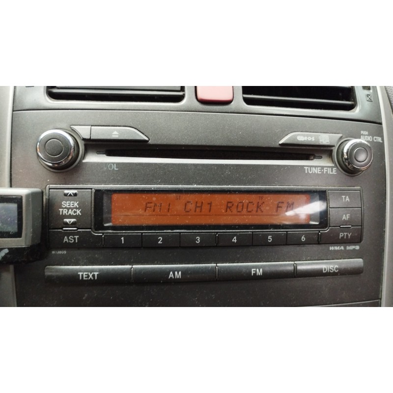 Recambio de sistema audio / radio cd para toyota auris sport referencia OEM IAM   