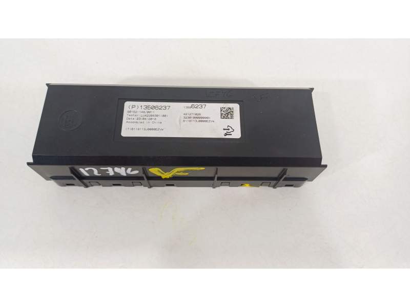 MODULO ELECTRONICO 13506237 13506237