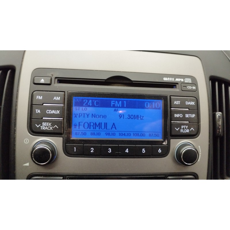 Recambio de sistema audio / radio cd para hyundai i30 comfort referencia OEM IAM   