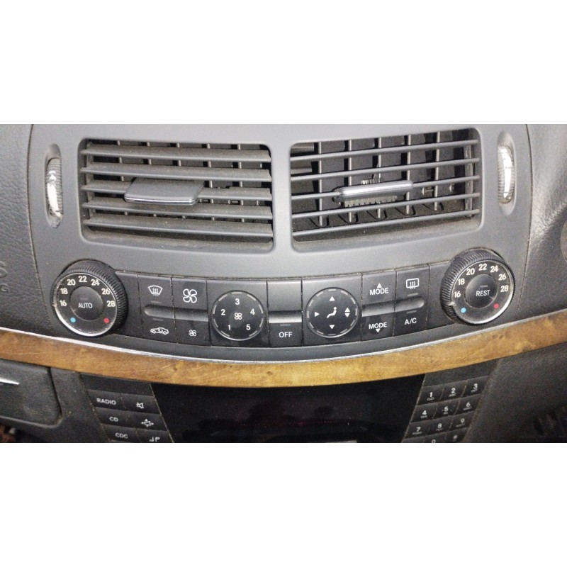 Recambio de mando climatizador para mercedes clase e (w211) berlina e 320 cdi 4-matic (211.089) referencia OEM IAM   