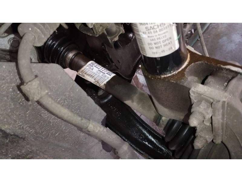 TRANSMISION DELANTERA IZQUIERDA 9637117780 