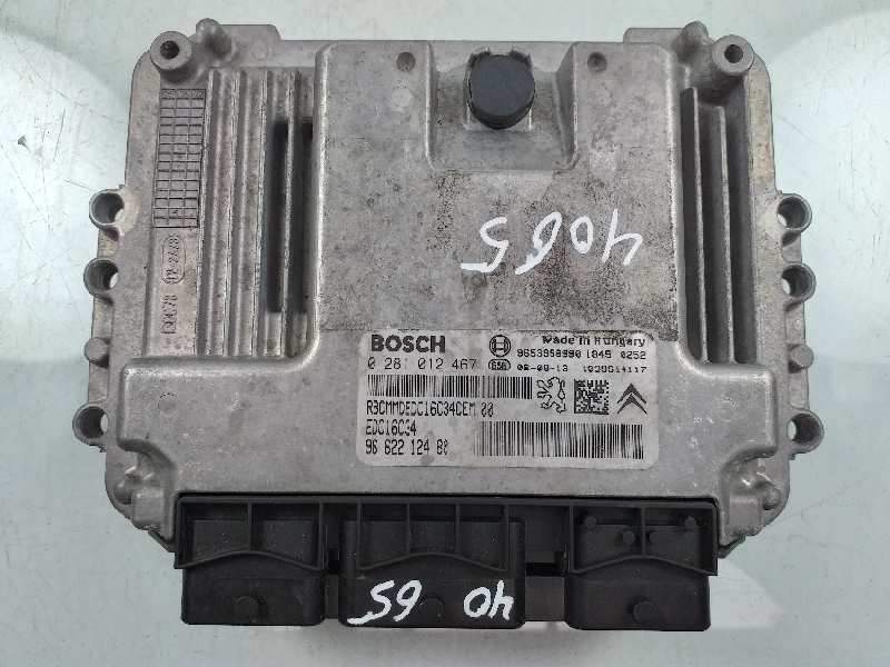 CENTRALITA MOTOR UCE 9662212480 0281012467 9653958980