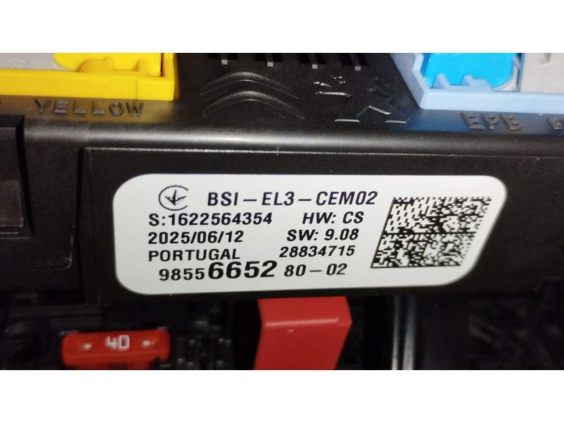 CAJA RELES / FUSIBLES 9855665280 