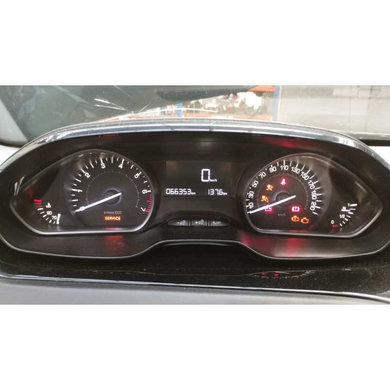 Recambio de cuadro instrumentos para peugeot 208 1.5 blue-hdi fap referencia OEM IAM   