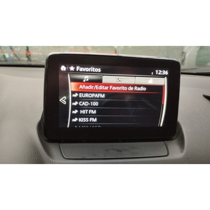 Recambio de pantalla multifuncion para mazda cx-3 luxury referencia OEM IAM   