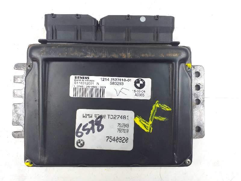 CENTRALITA MOTOR UCE 12147527610 S83293 S118012001N