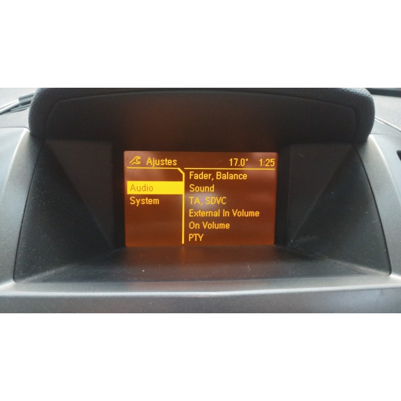 Recambio de pantalla multifuncion para opel zafira b cosmo referencia OEM IAM   