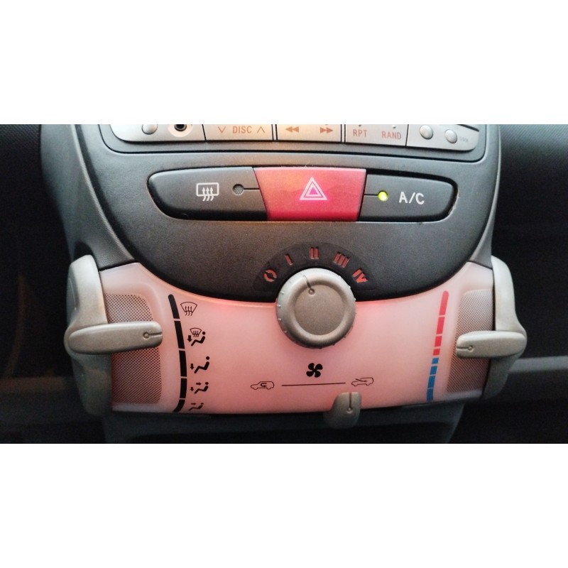 Recambio de mando calefaccion / aire acondicionado para toyota aygo (kgb/wnb) básico referencia OEM IAM   