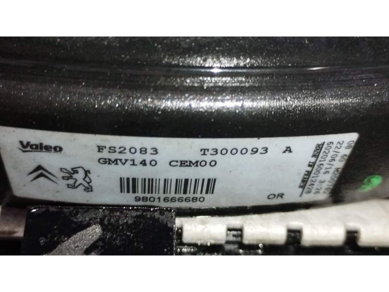 ELECTROVENTILADOR 9801666680 