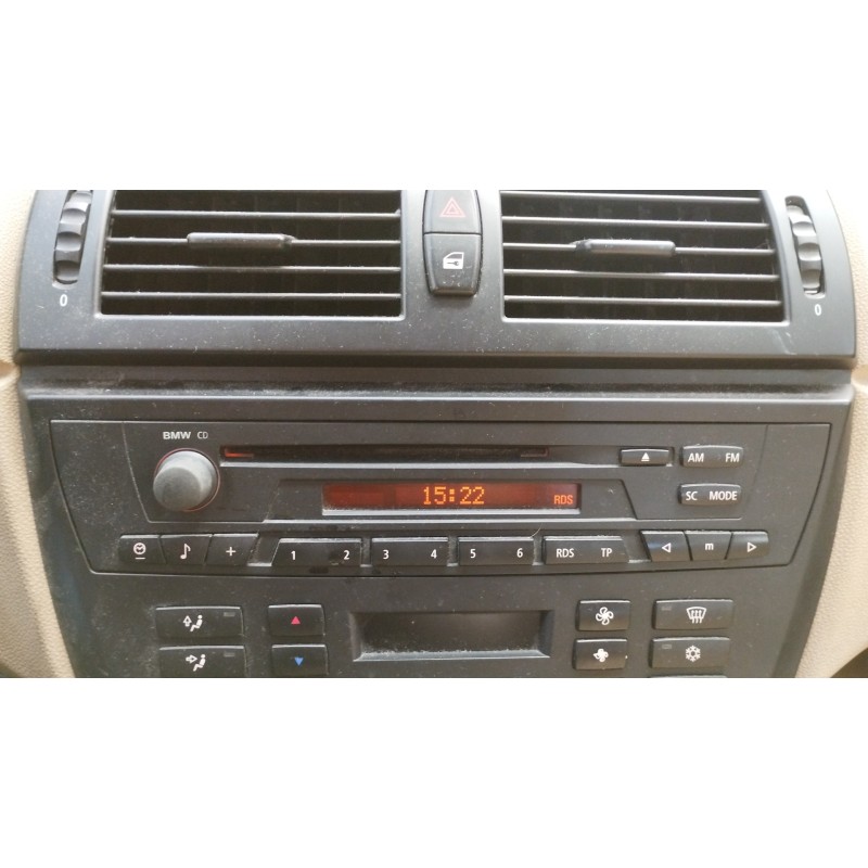 Recambio de sistema audio / radio cd para bmw x3 (e83) 2.0d referencia OEM IAM   