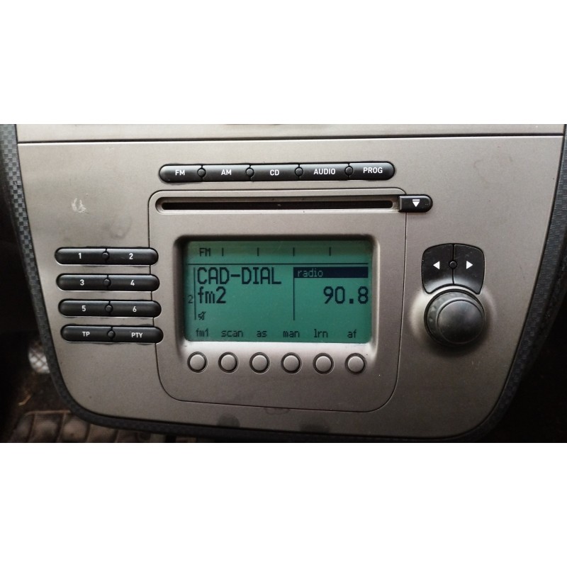 Recambio de sistema audio / radio cd para seat altea (5p1) reference referencia OEM IAM   