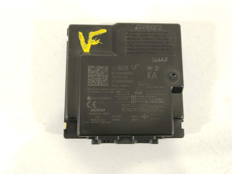 MODULO ELECTRONICO 13518838 
