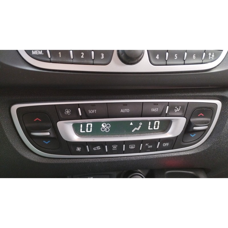 Recambio de mando climatizador para renault scenic iii bose edition referencia OEM IAM   