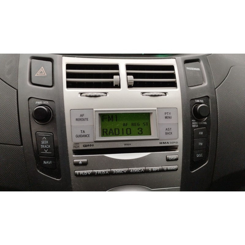 Recambio de sistema audio / radio cd para toyota yaris (ksp9/scp9/nlp9) 1.3 cat referencia OEM IAM   