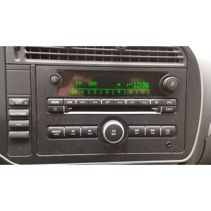 Recambio de sistema audio / radio cd para saab 9-3 sport hatch linear referencia OEM IAM   