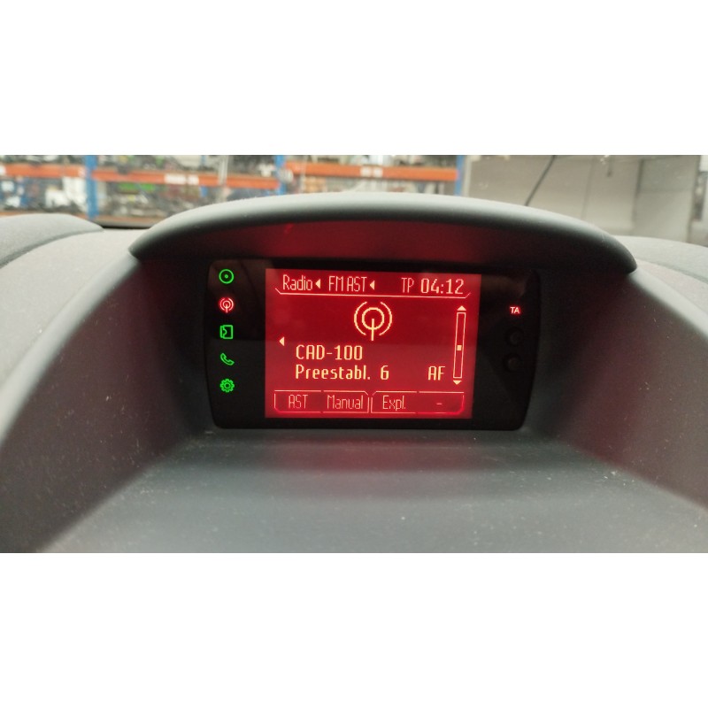 Recambio de pantalla multifuncion para ford fiesta (cb1) ambiente referencia OEM IAM   