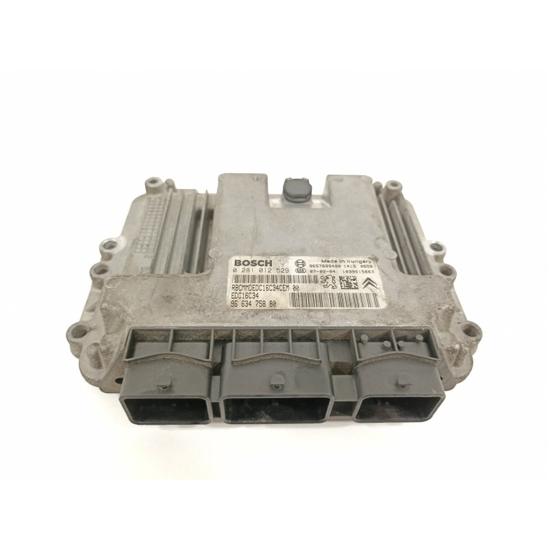 Recambio de centralita motor uce para citroen c3 hdi 70 collection referencia OEM IAM 9663475880  