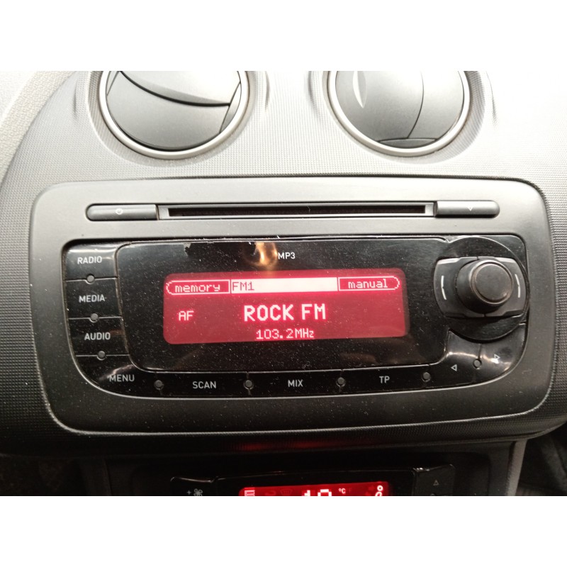 Recambio de sistema audio / radio cd para seat ibiza (6j5) reference referencia OEM IAM   