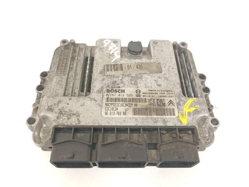 CENTRALITA MOTOR UCE 9661376380 0281012525 EDC16