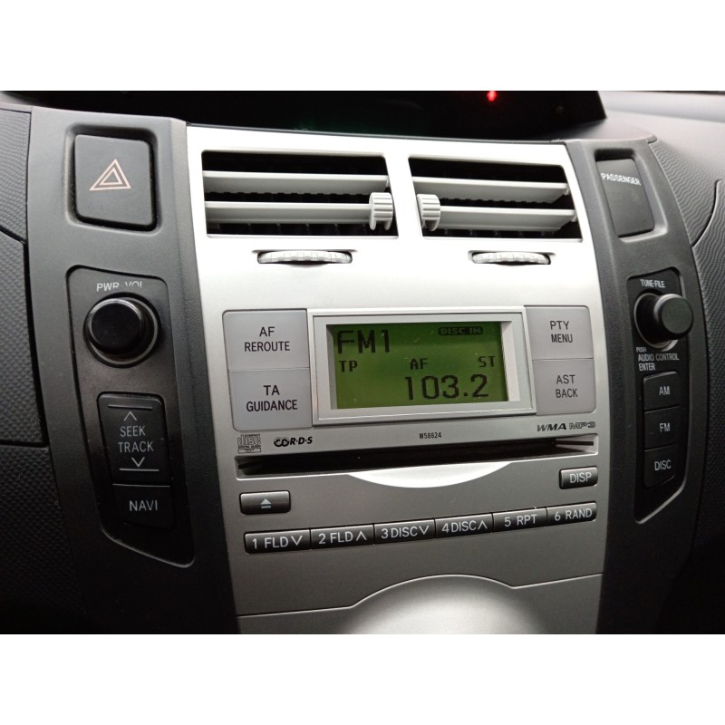 Recambio de sistema audio / radio cd para toyota yaris (ksp9/scp9/nlp9) básico referencia OEM IAM   