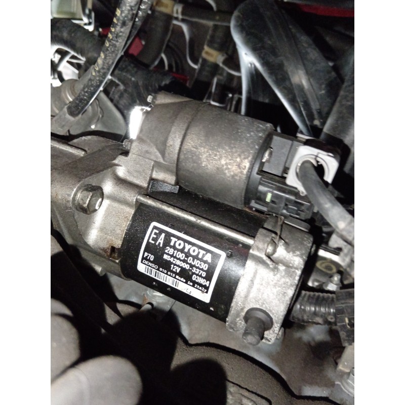 Recambio de motor arranque para toyota yaris (ksp9/scp9/nlp9) básico referencia OEM IAM   