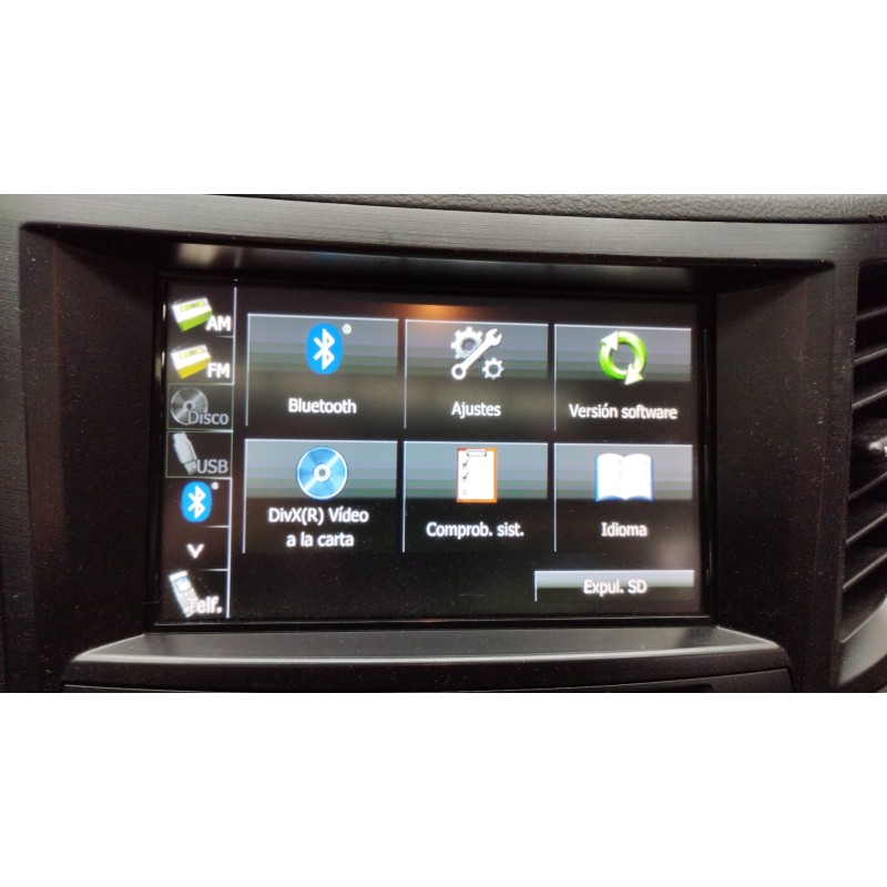 Recambio de pantalla multifuncion para subaru outback (b15) active referencia OEM IAM   