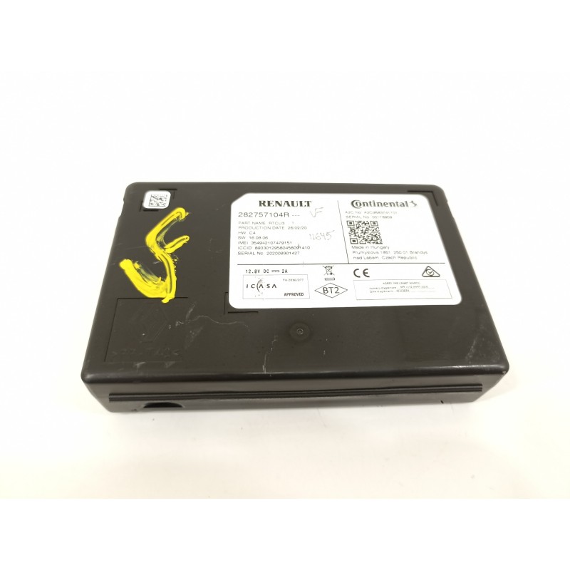 Recambio de modulo electronico para renault talisman business referencia OEM IAM 282757104R  