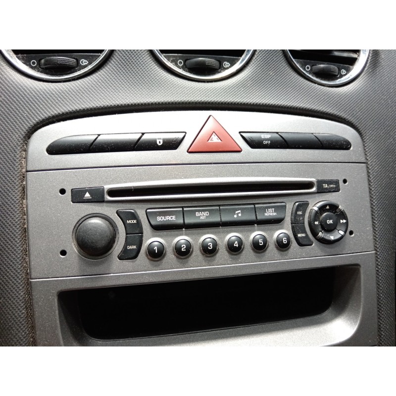 Recambio de sistema audio / radio cd para peugeot 308 sw envy referencia OEM IAM   