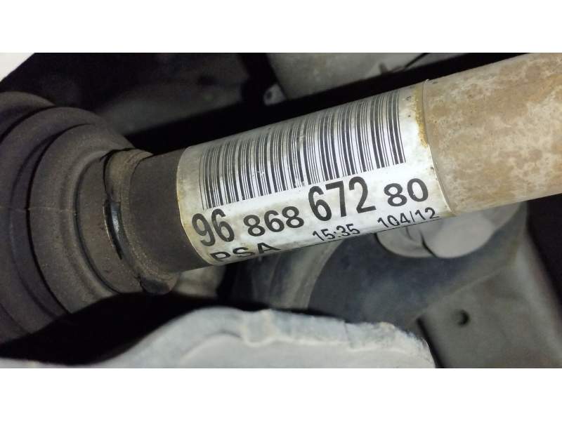 TRANSMISION DELANTERA IZQUIERDA 9686867280 