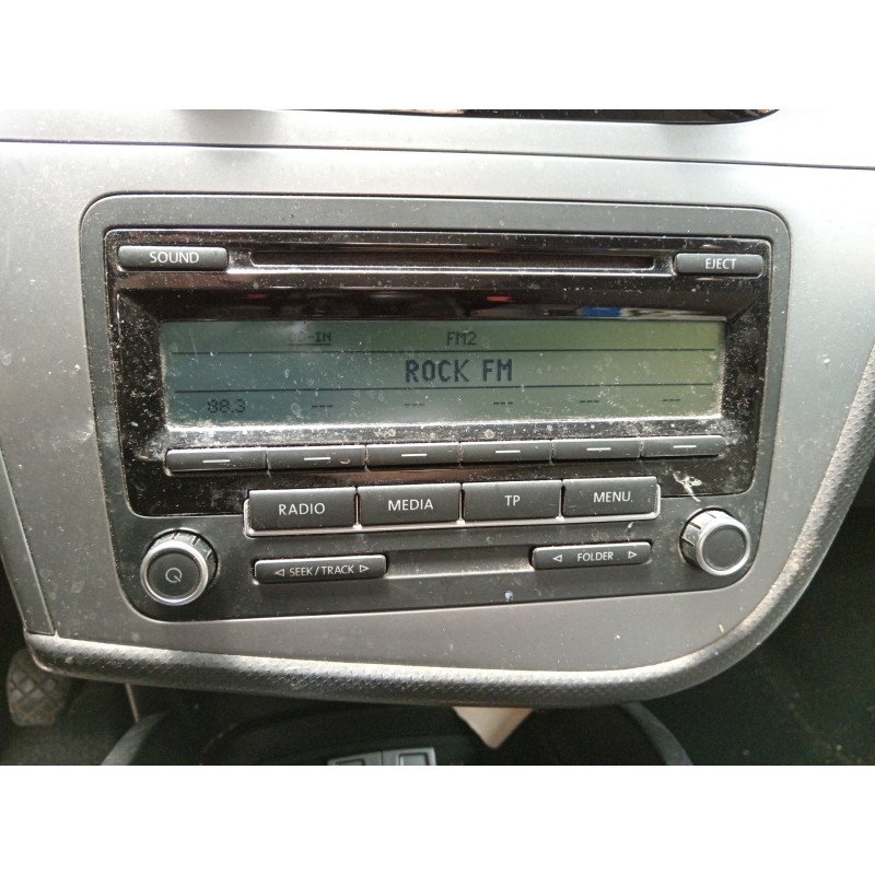 Recambio de sistema audio / radio cd para seat leon (1p1) reference referencia OEM IAM   