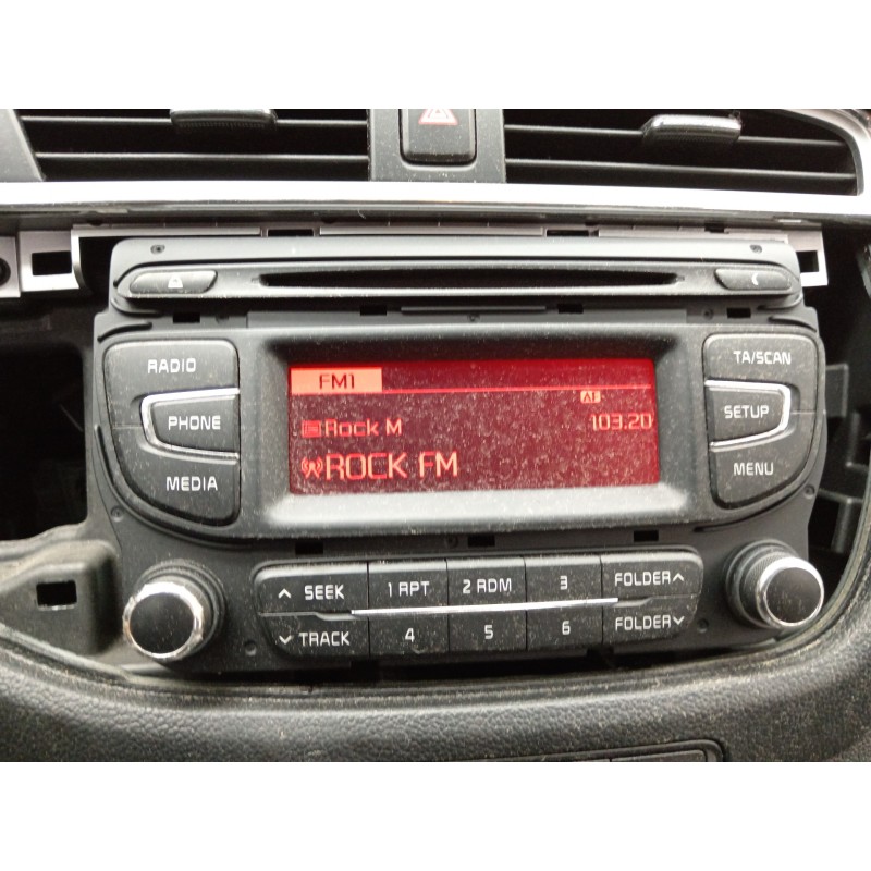 Recambio de sistema audio / radio cd para kia cee´d business referencia OEM IAM   