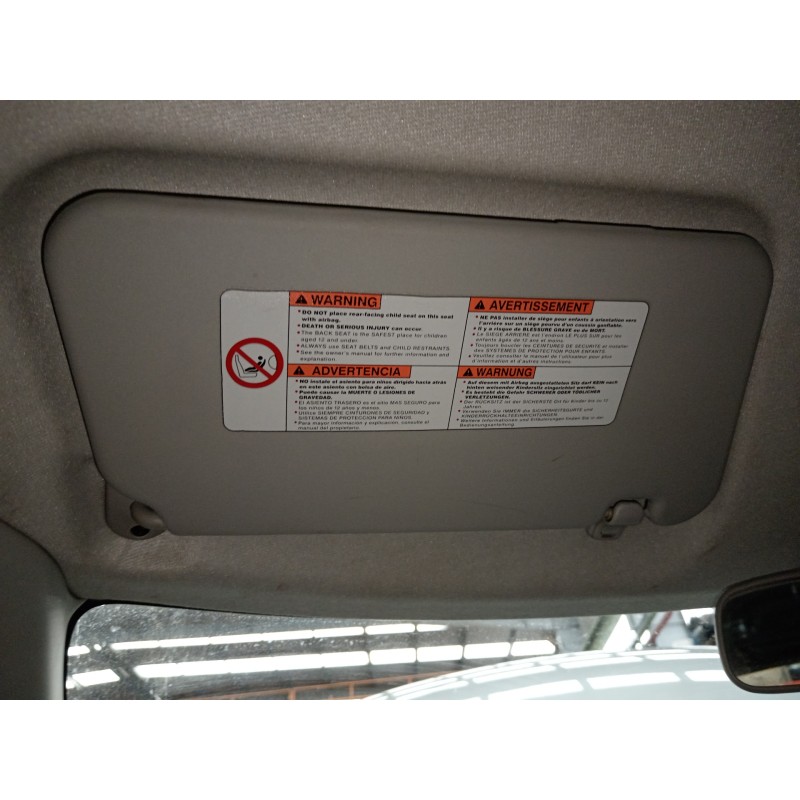 Recambio de parasol izquierdo para suzuki swift berlina (mz) gl (3-ptas.) referencia OEM IAM   