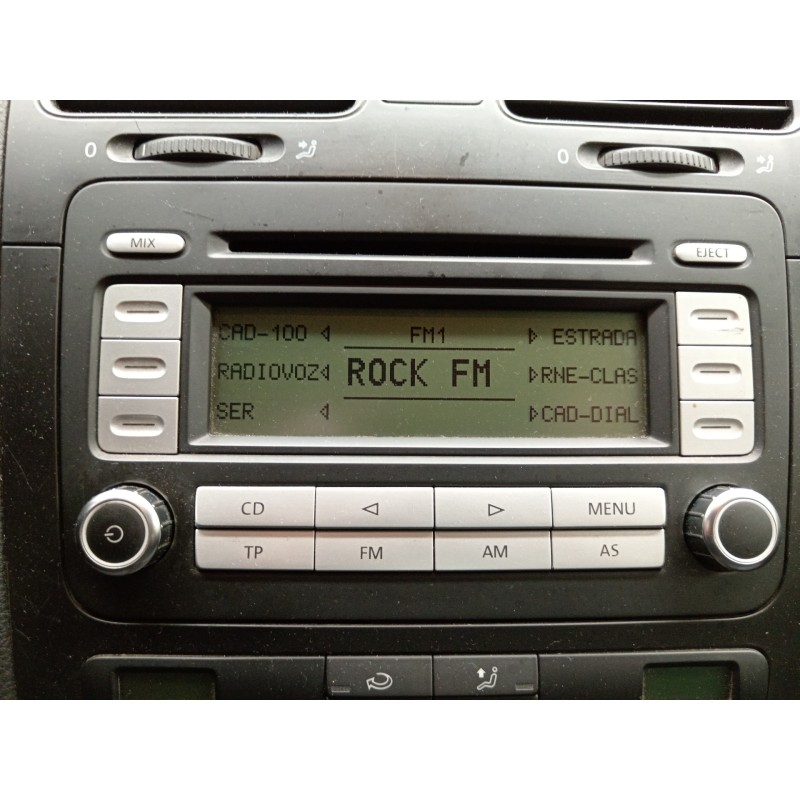Recambio de sistema audio / radio cd para volkswagen jetta (1k2) advance referencia OEM IAM   