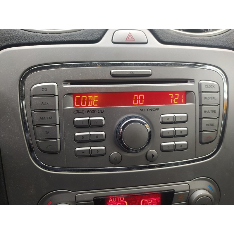 Recambio de sistema audio / radio cd para ford focus lim. (cb4) referencia OEM IAM   