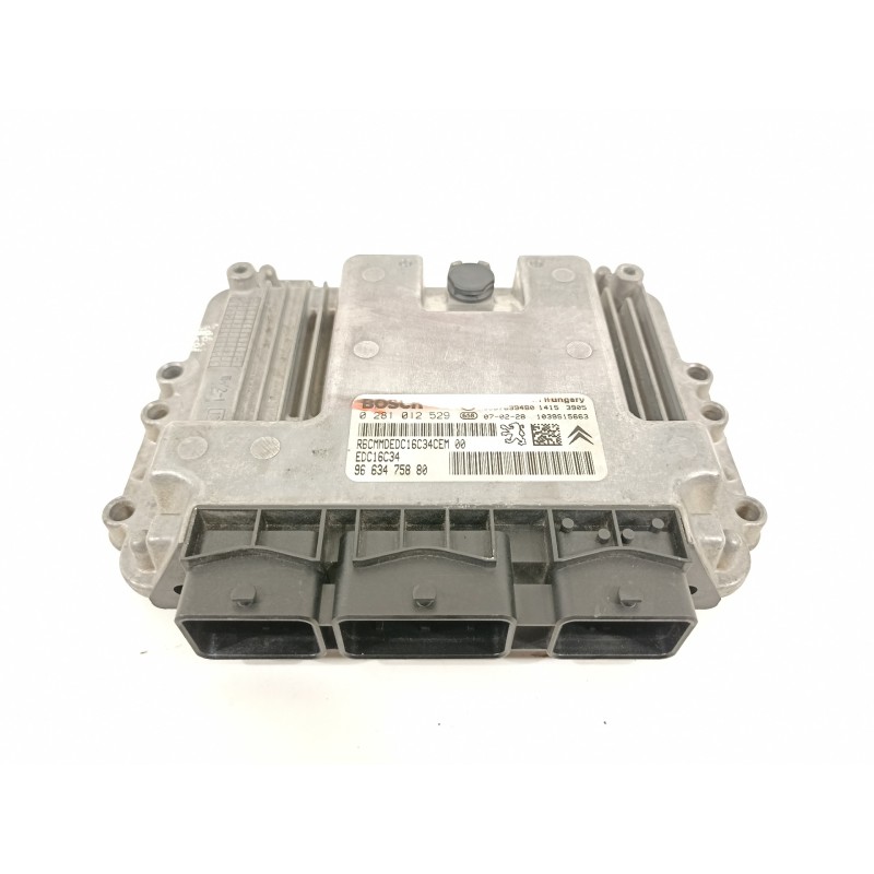 Recambio de centralita motor uce para peugeot 207 confort referencia OEM IAM 9663475880 0281012529 