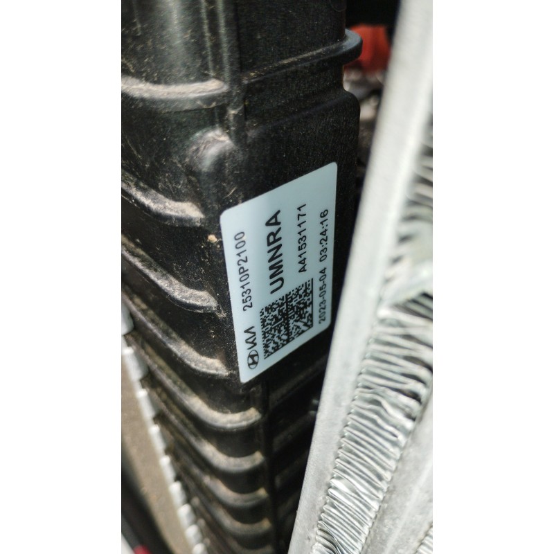 Recambio de radiador agua para kia sorento hev 2023 1.6 tci-gdi referencia OEM IAM 25310P2100  
