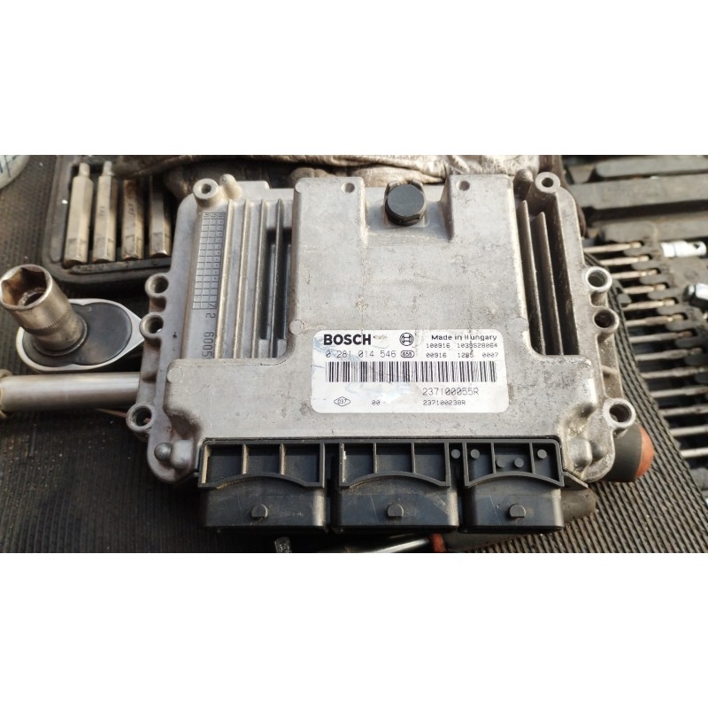 Recambio de centralita motor uce para renault scenic iii dynamique referencia OEM IAM 237100055R 0281014546 