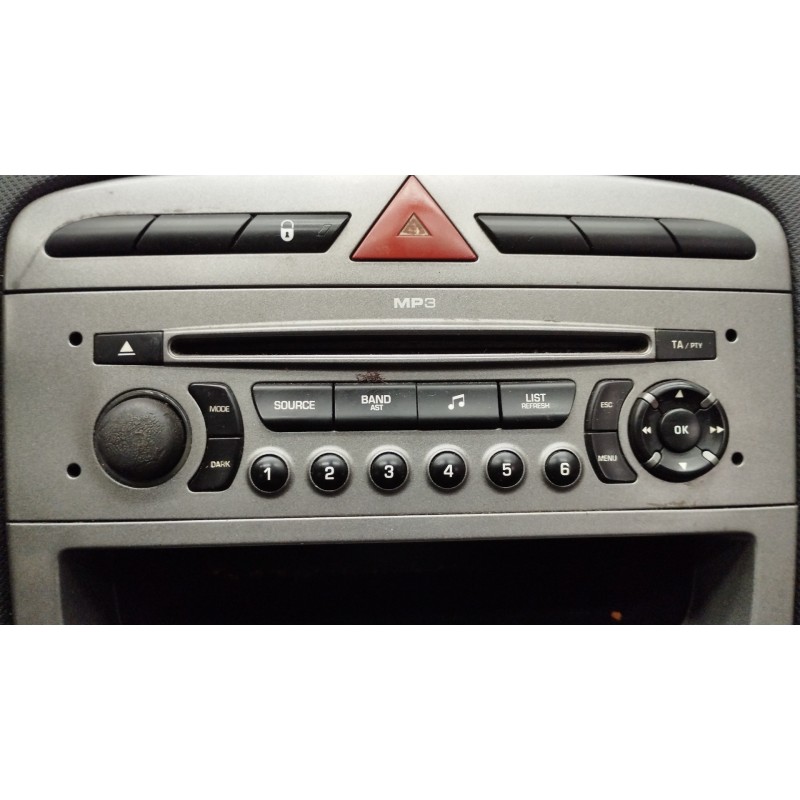 Recambio de sistema audio / radio cd para peugeot 308 sport referencia OEM IAM   