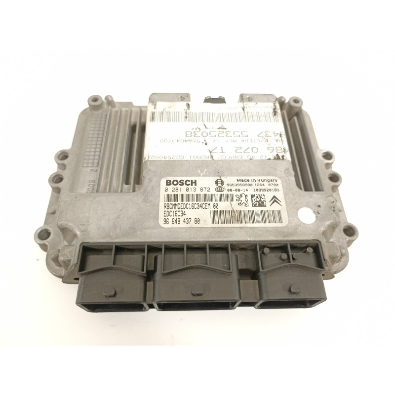 Recambio de centralita motor uce para peugeot 308 confort referencia OEM IAM 9664843780 0281013872 9653958980