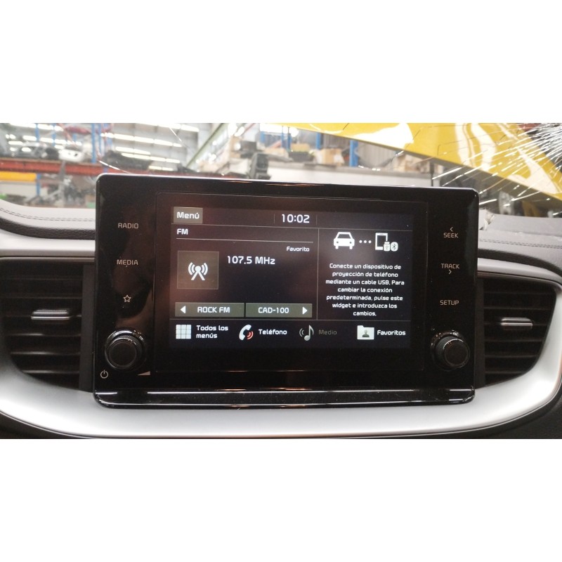 Recambio de pantalla multifuncion para kia xceed m6ah11 referencia OEM IAM   