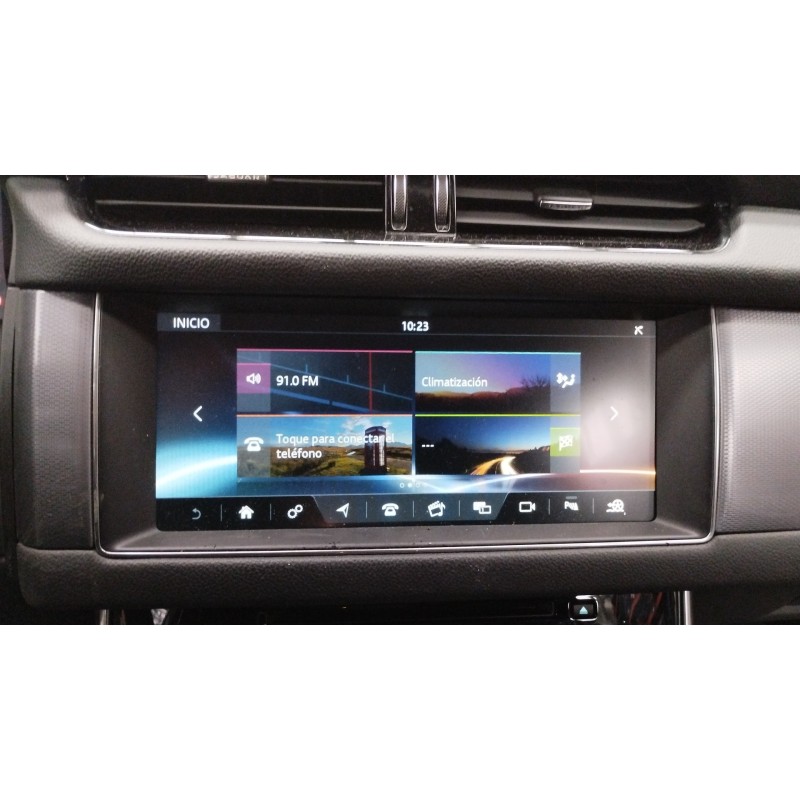 Recambio de pantalla multifuncion para jaguar xf portfolio referencia OEM IAM   