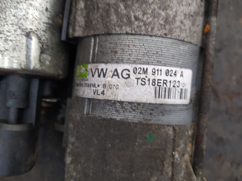 Recambio de motor arranque para volkswagen passat berlina (3c2) advance referencia OEM IAM 02M911024A  
