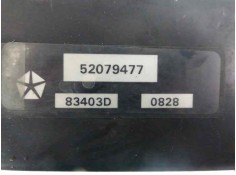 Recambio de intercooler para jeep gr.cherokee (zj)/(z) 2.5 turbodiesel referencia OEM IAM 52079477   2