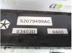 Recambio de intercooler para jeep gr.cherokee (wj/wg) 3.1 td laredo referencia OEM IAM 52079499AC 83403D0400  2