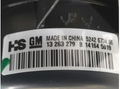 Recambio de ventilador calefaccion para opel insignia berlina excellence referencia OEM IAM 13263279 13503201  2